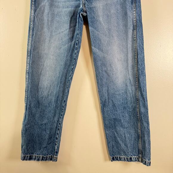 Boyish Kirby Jeans Womens Size 26 The Birds Blue Denim Mid Rise Straight Leg - Picture 4 of 12